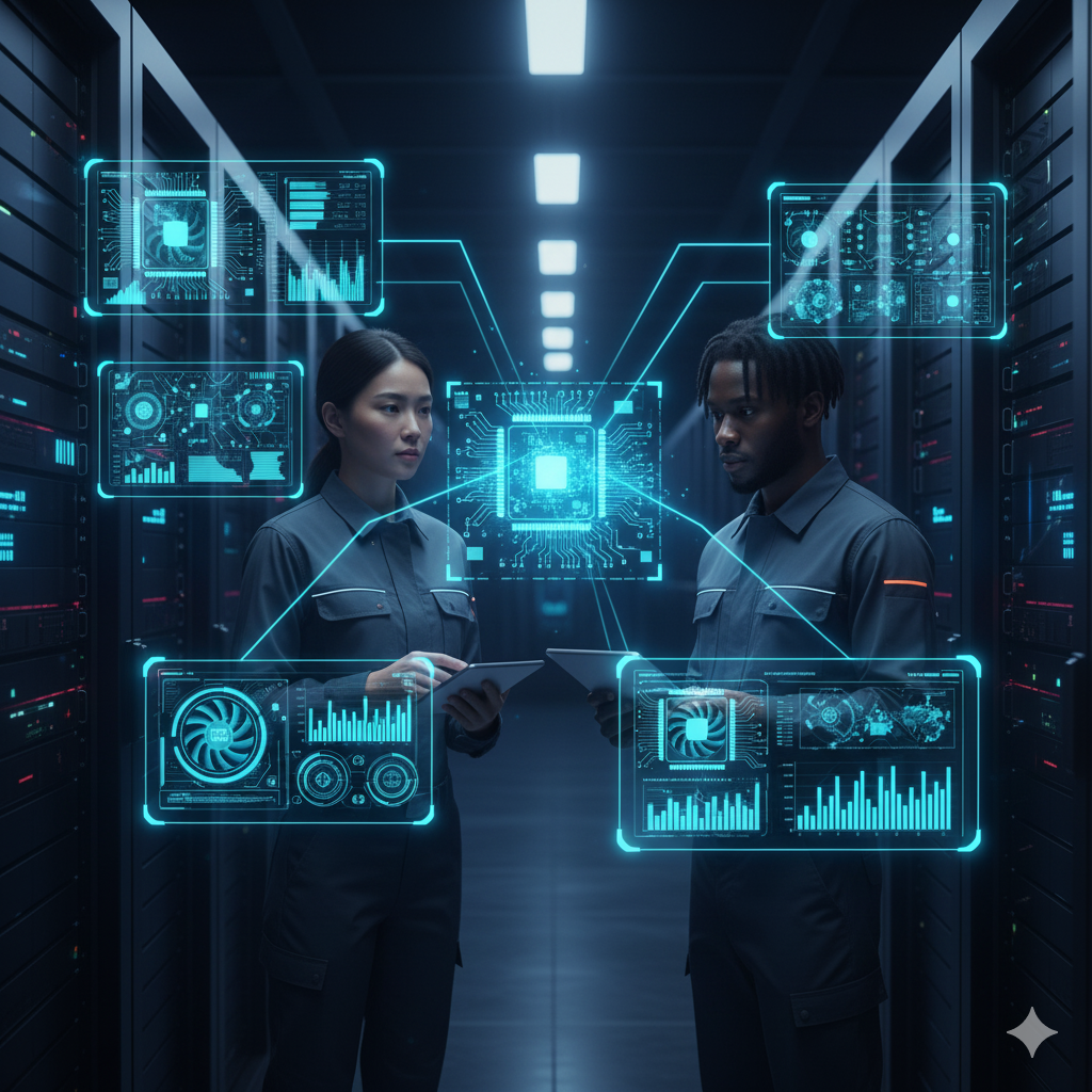 Clúster de GPU para el entrenamiento de IA